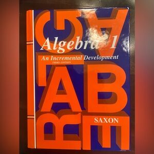 Saxon Algebra 1 Textbook, Test Form Booklet and Answer Key Booklet
